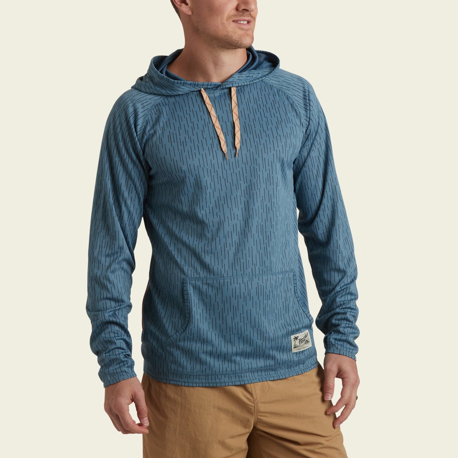 Loggerhead Hoodie - Deluge Camo : Pacific Blue - View 3