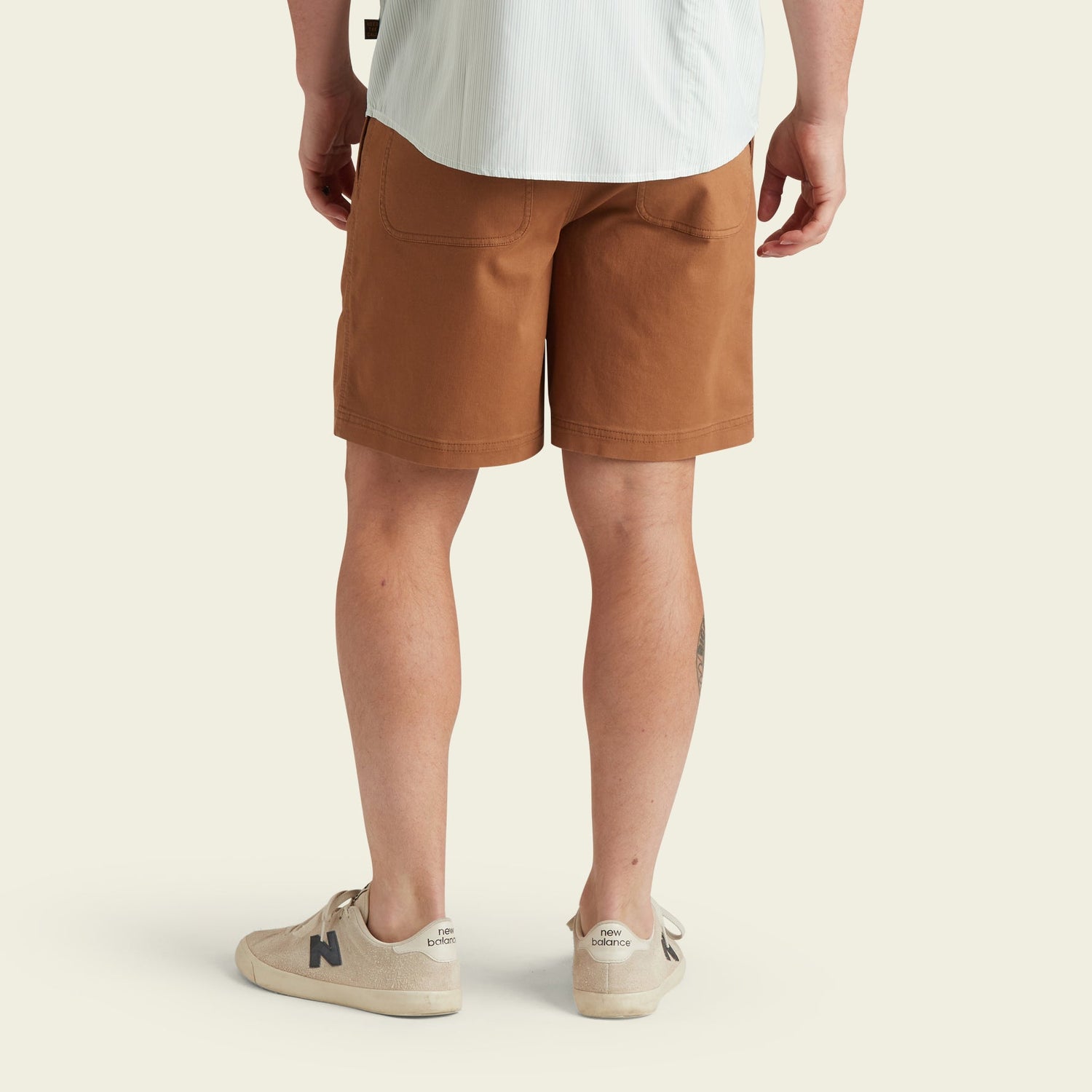 Clarksville Walk Shorts 8" - Duck Brown - View 4