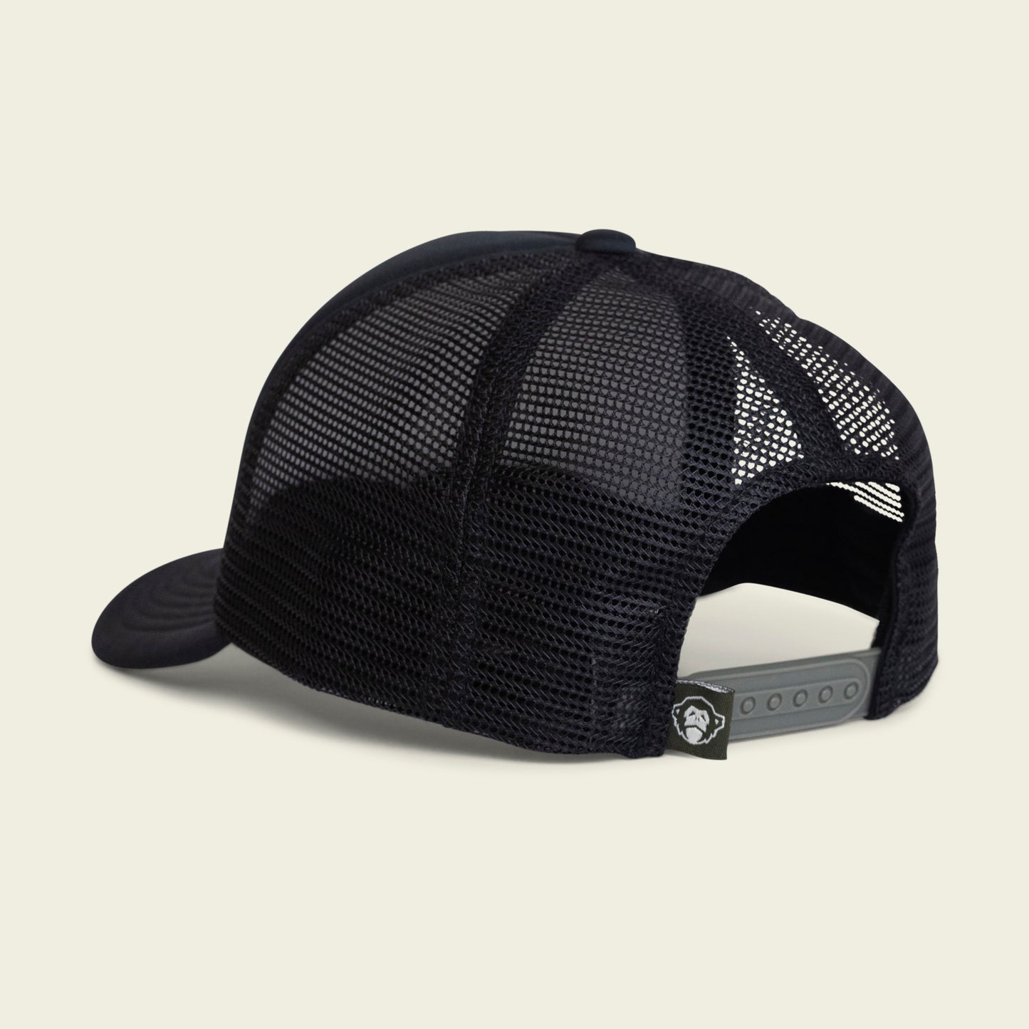 Lightning Badge Foam Dome - Black - View 3