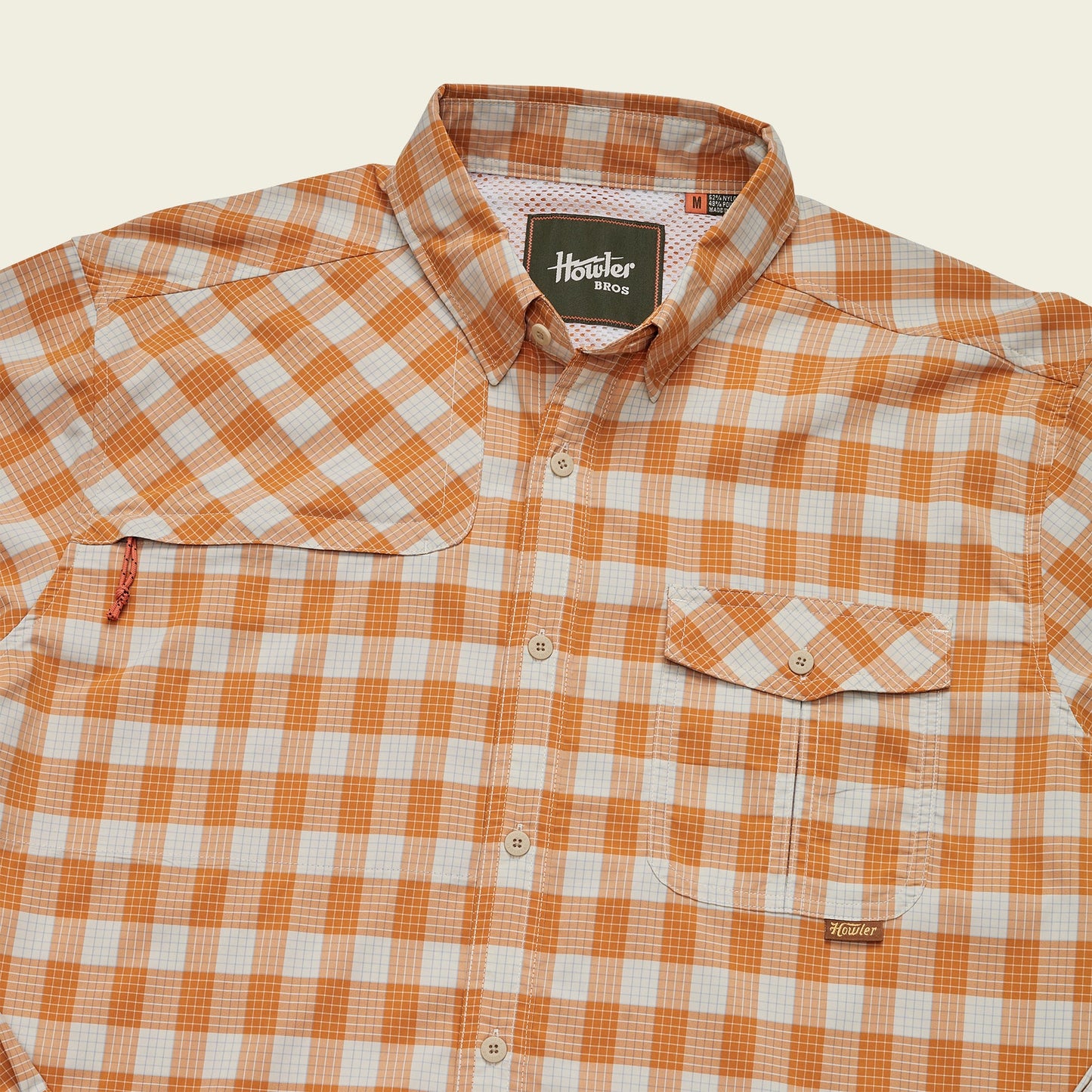 Matagorda Longsleeve Shirt - Landon Plaid : Pumpkin - View 6