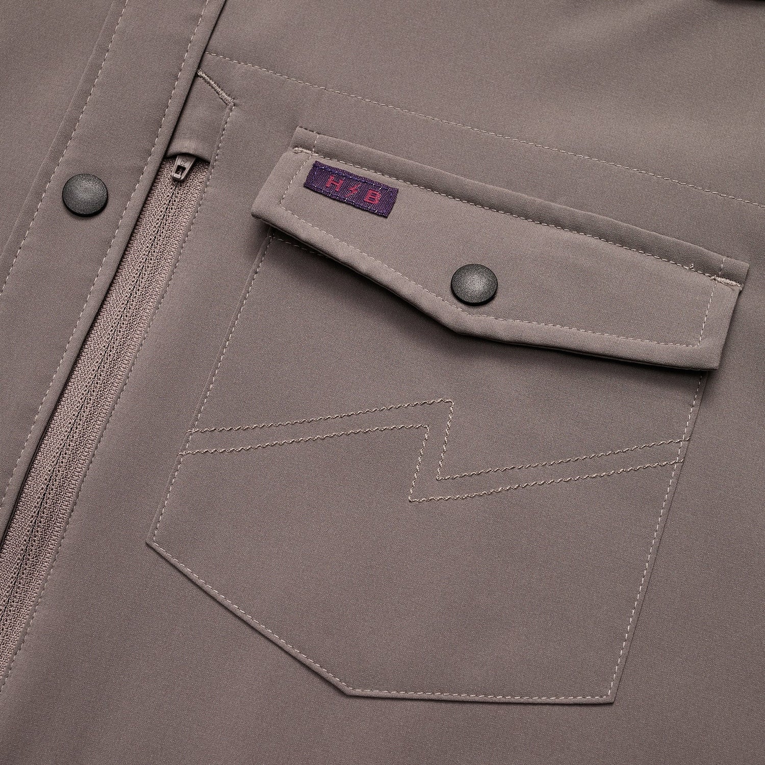 Emerger Tech Shirt - Ash - View 5