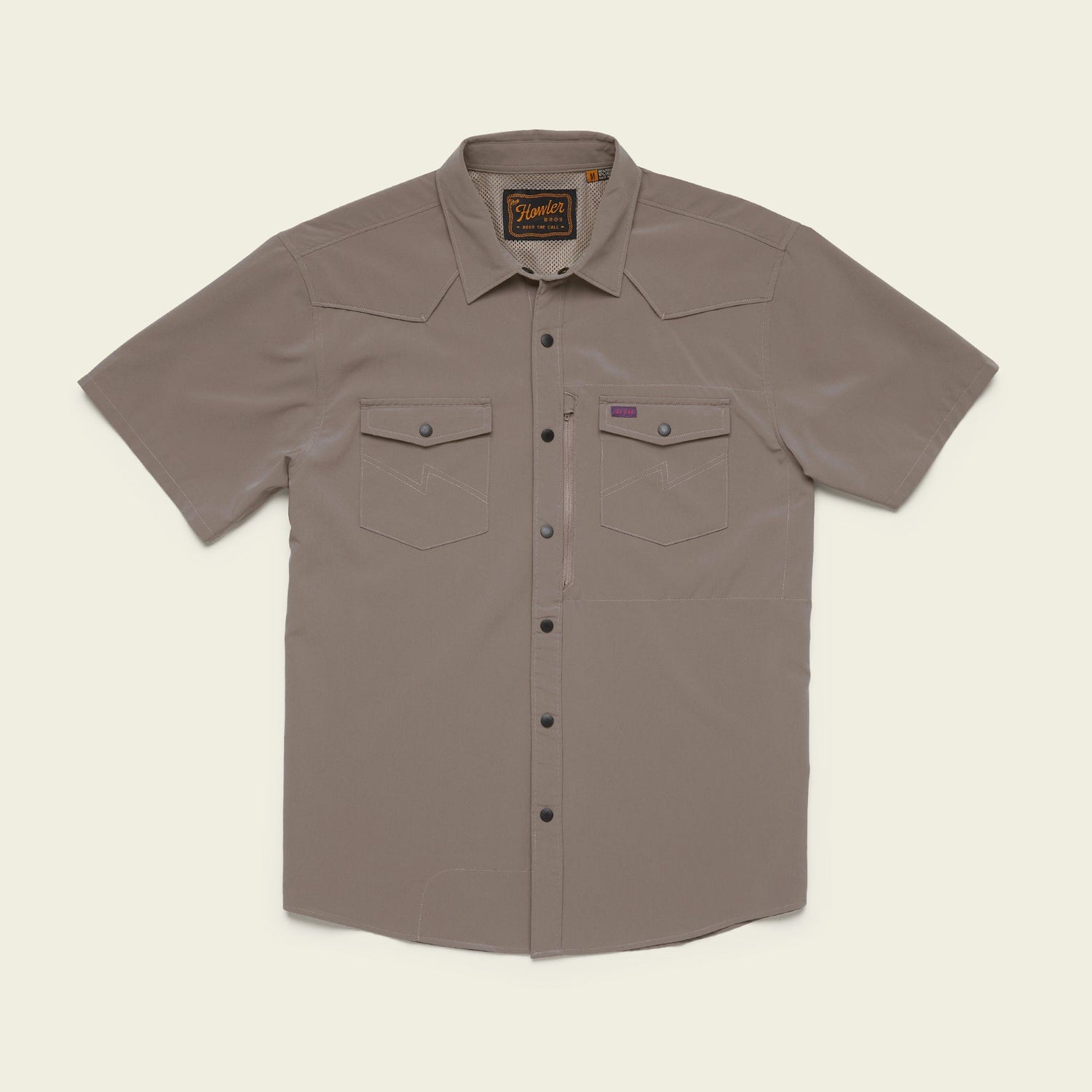 Emerger Tech Shirt - Ash - View 1