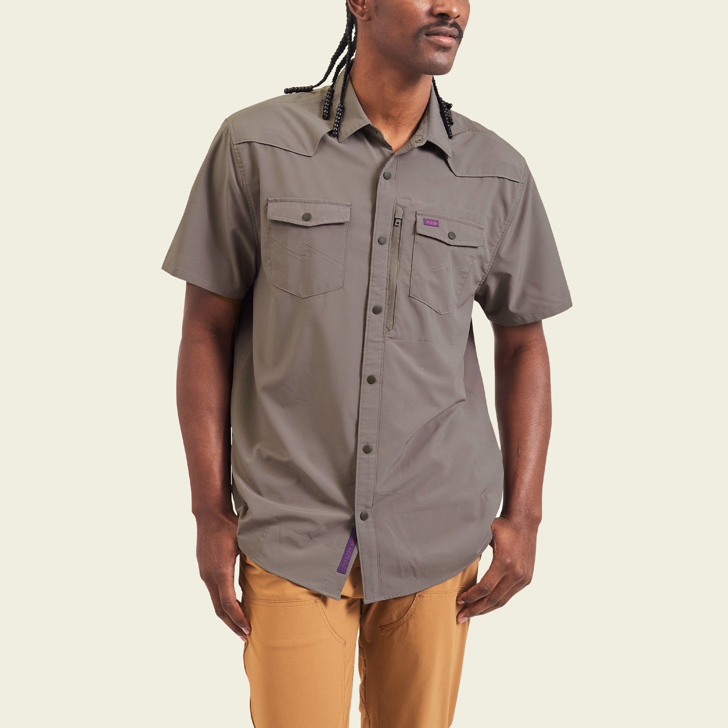 Emerger Tech Shirt - Ash - View 3