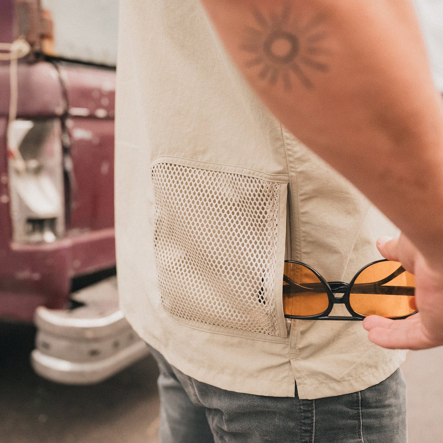 Forager Utility Shirt - Dust - View 3
