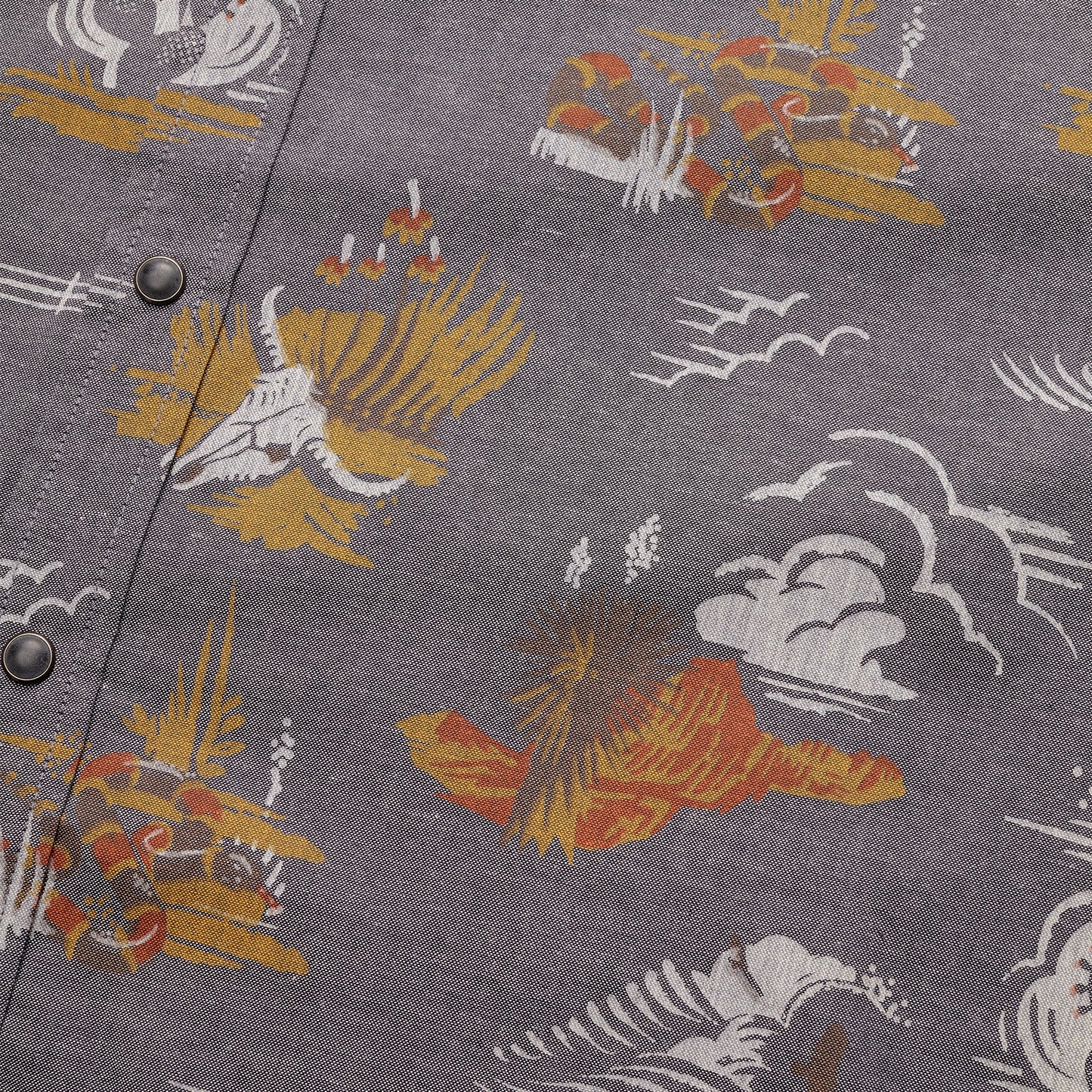 H Bar B Snapshirt - Caracara Country : Charcoal Oxford - View 6