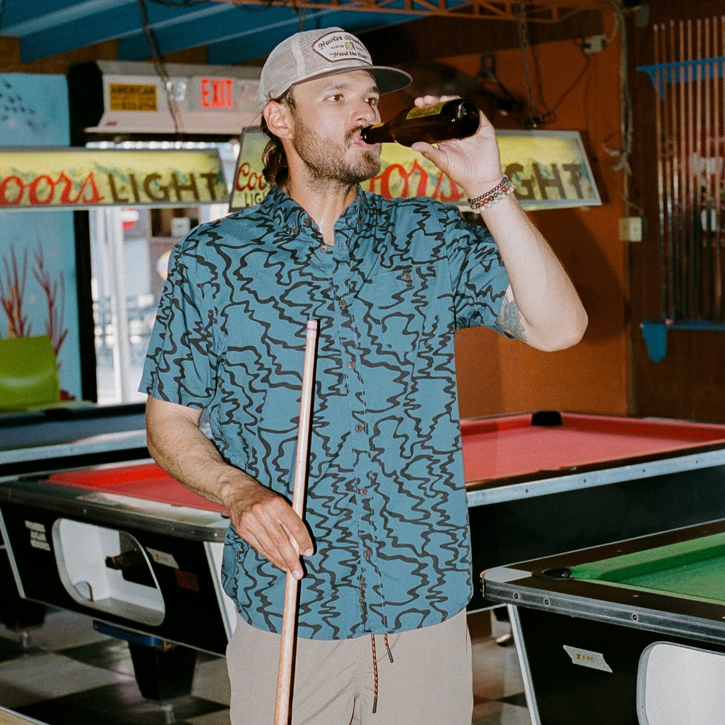 Mansfield Shirt - Ocean Motion : Oil Slick - View 6