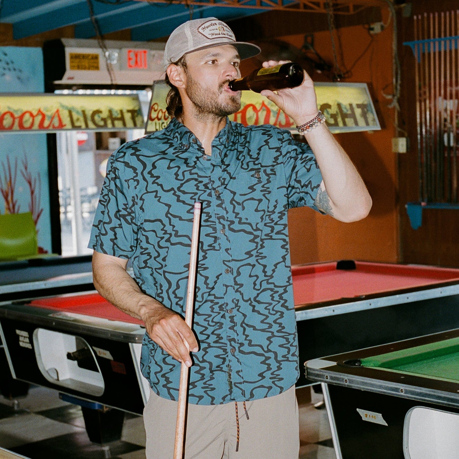 Mansfield Shirt - Ocean Motion : Oil Slick - View 6