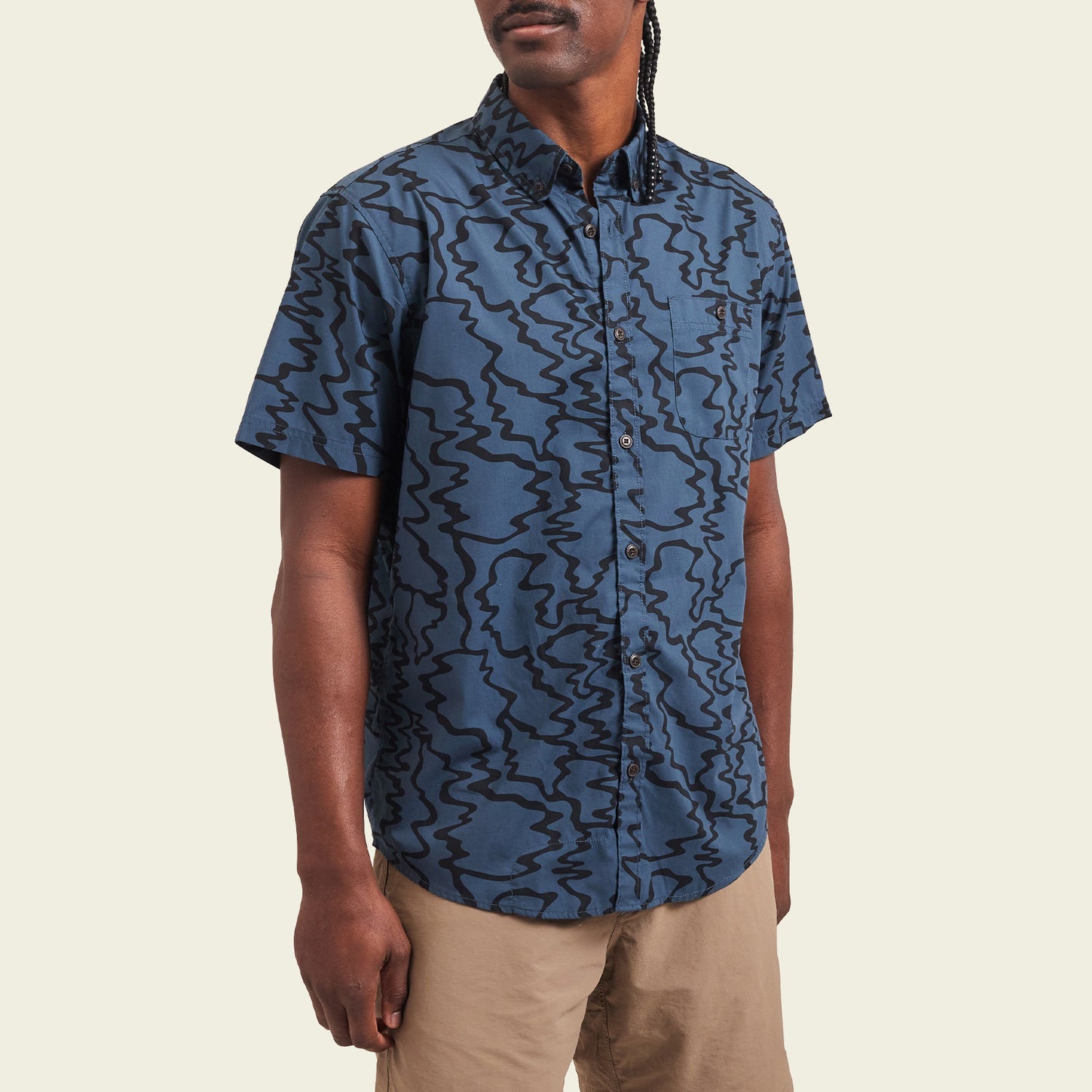 Mansfield Shirt - Ocean Motion : Oil Slick - View 4