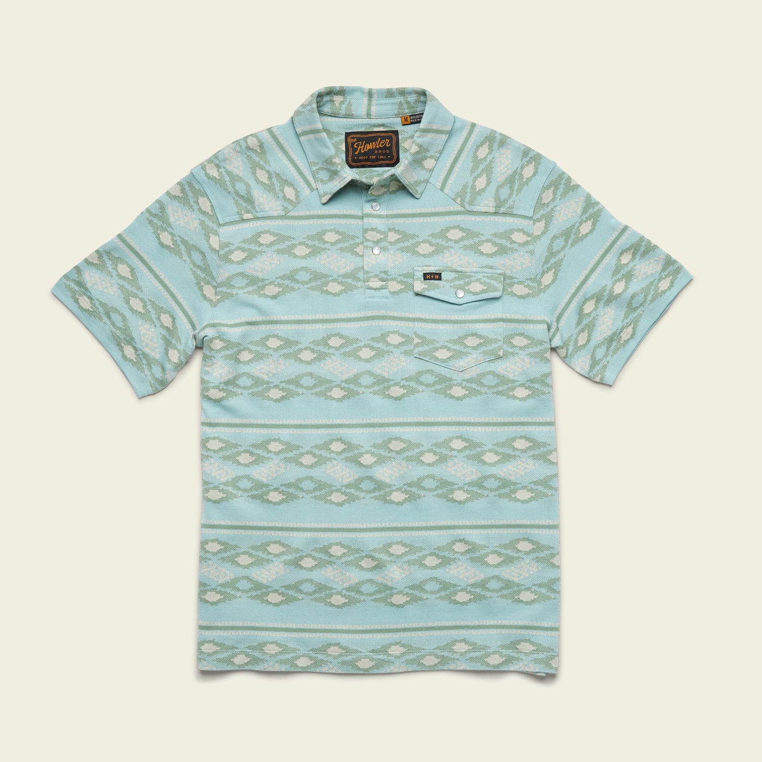 Ranchero Jacquard Polo - View 3