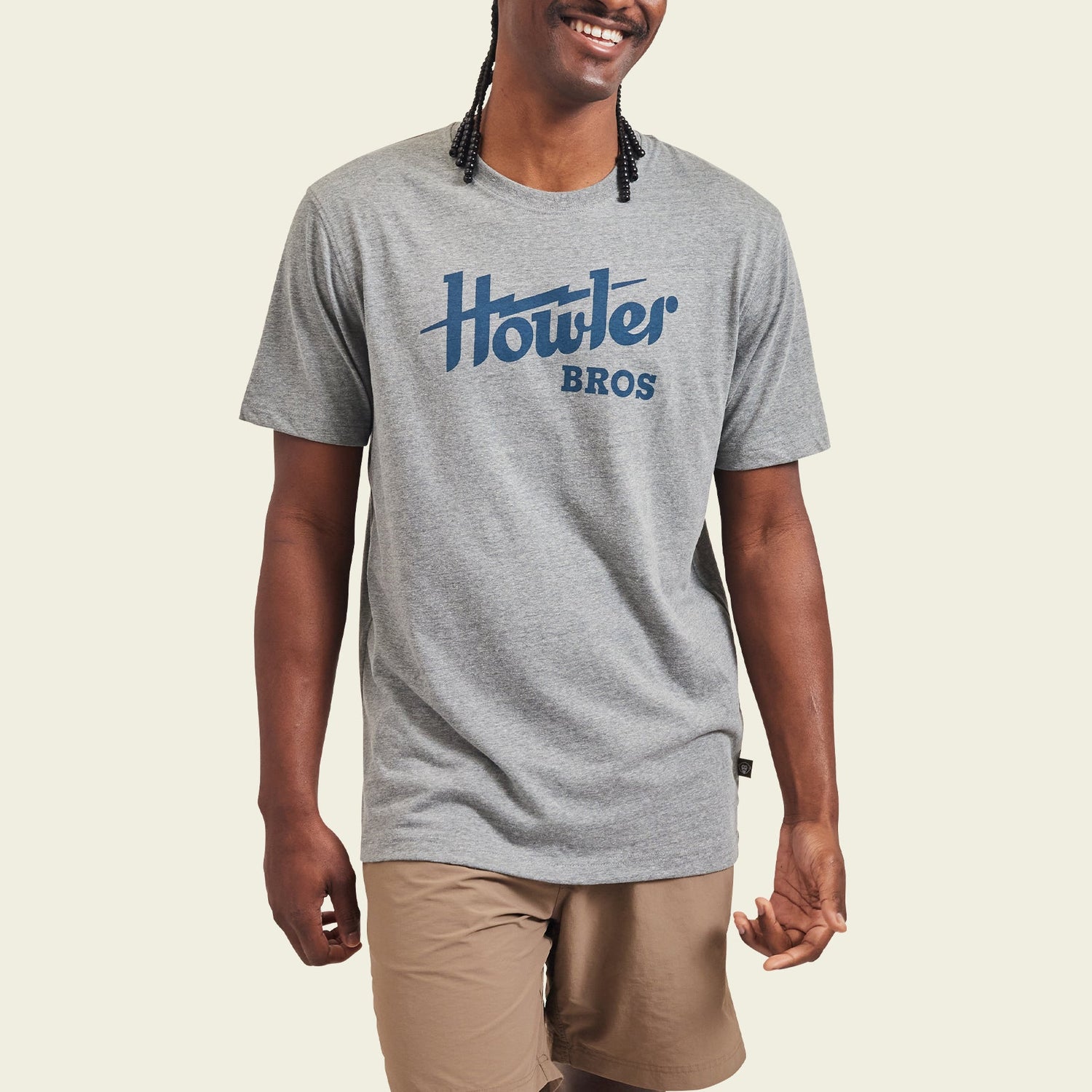Howler Electric T-Shirt - Heather Grey - View 3