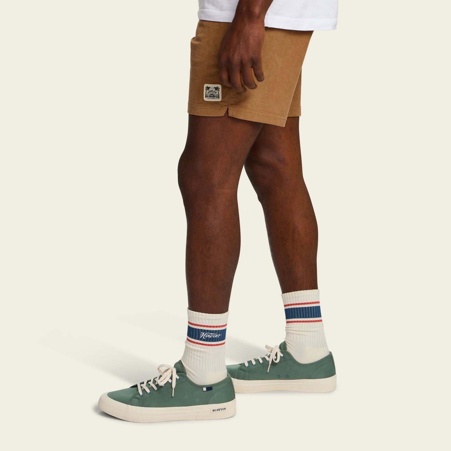 Howler Script Socks - White - View 2