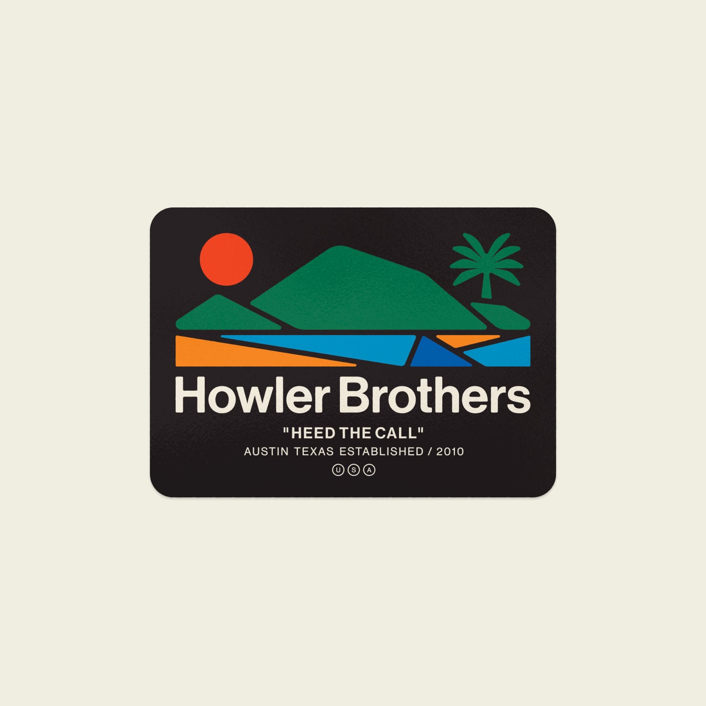 Bahía de Howler Sticker - View 1