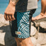 Ensueño Boardshorts 18" - Warped Checkers : Antique Black