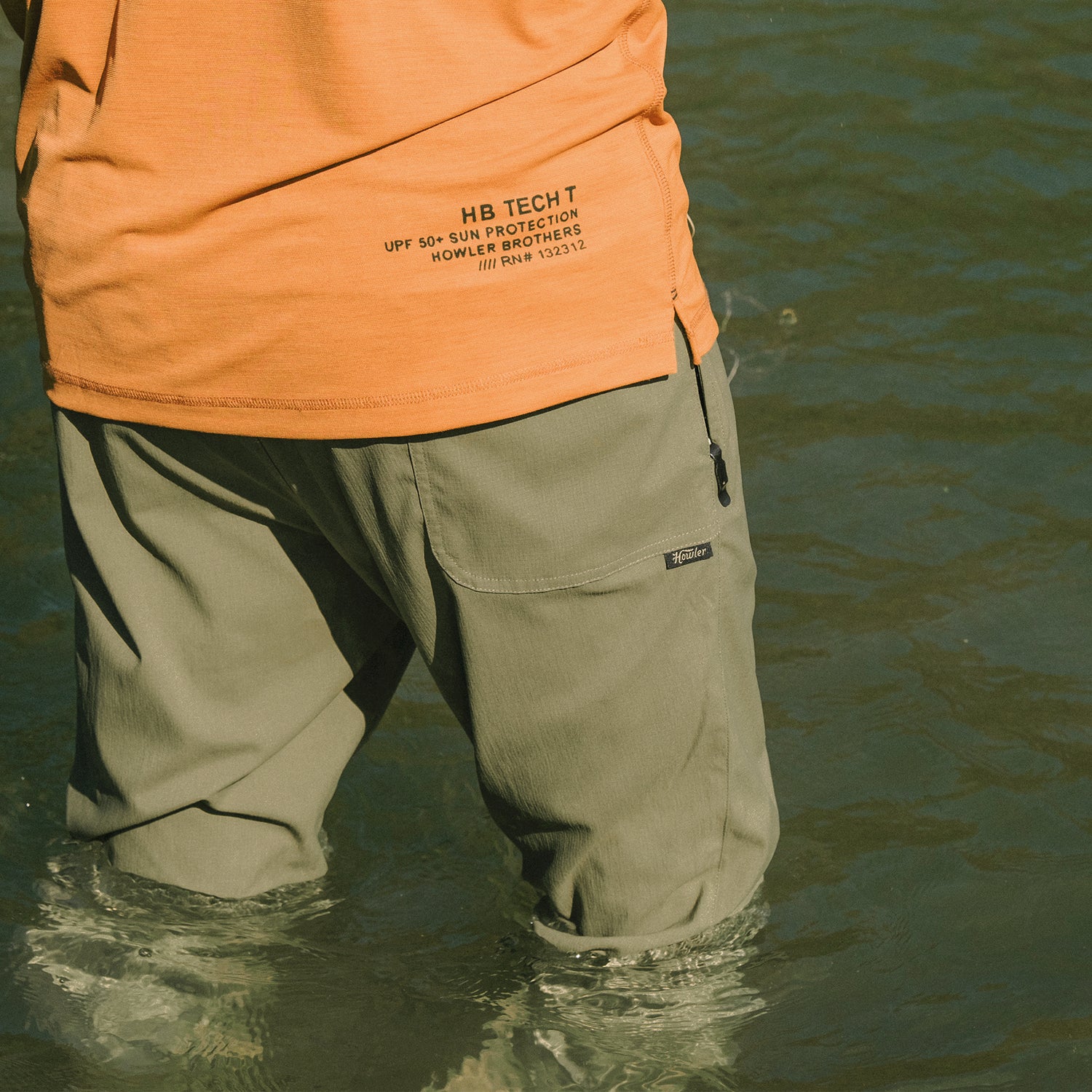 Electrolight Tech Pants - Olive - View 3