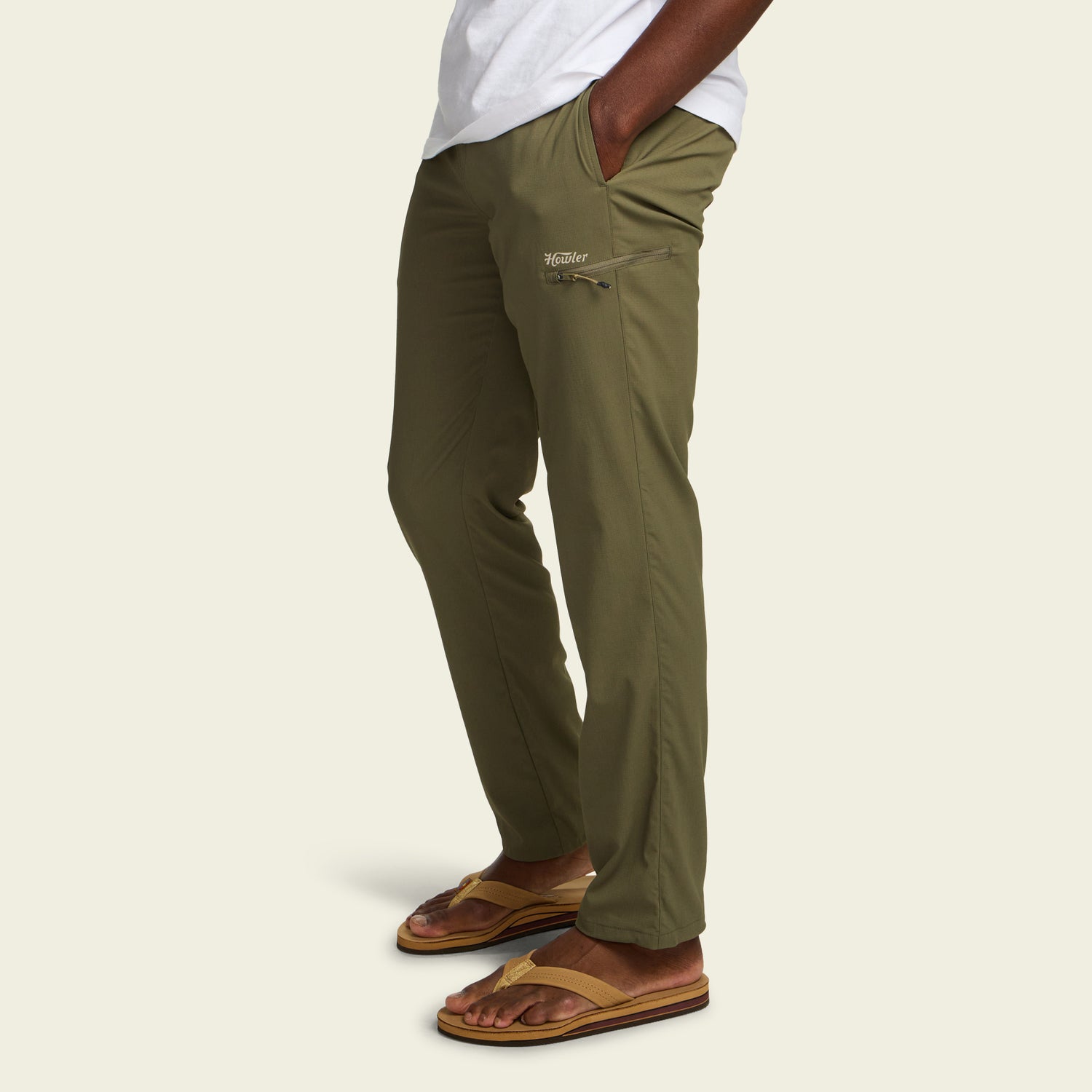 Electrolight Tech Pants - Olive - View 4