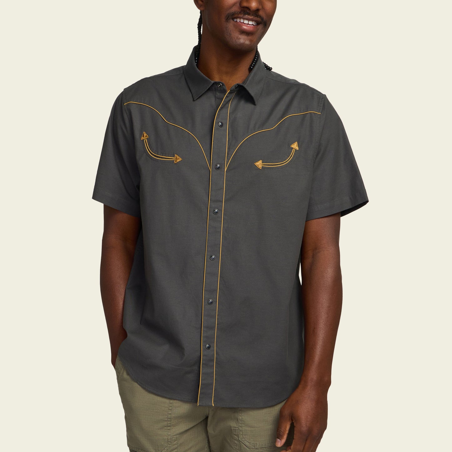 Broncbuster Snapshirt - Antique Black - View 5