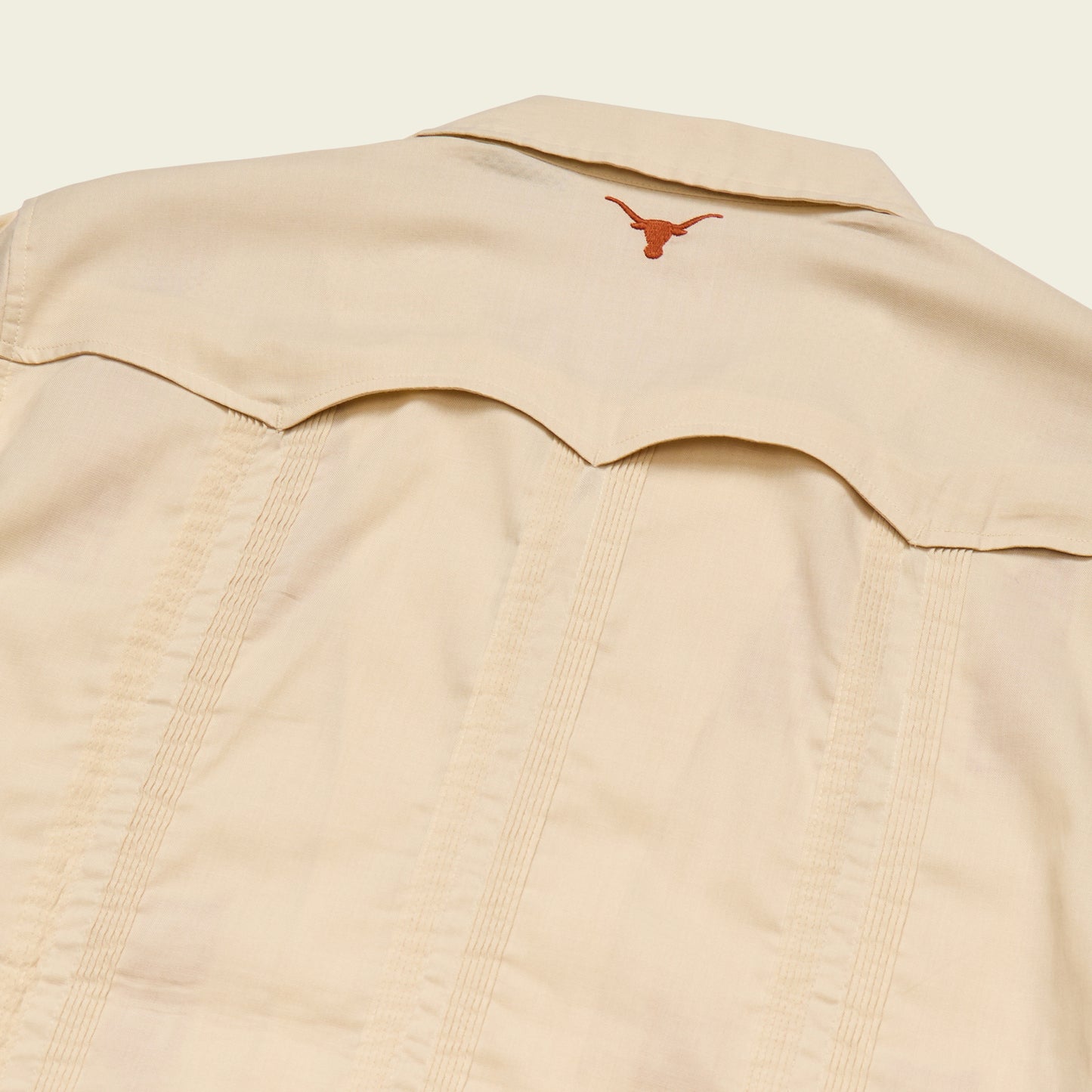 Texas Longhorns Guayabera Shirt - Tejas Tan - View 6