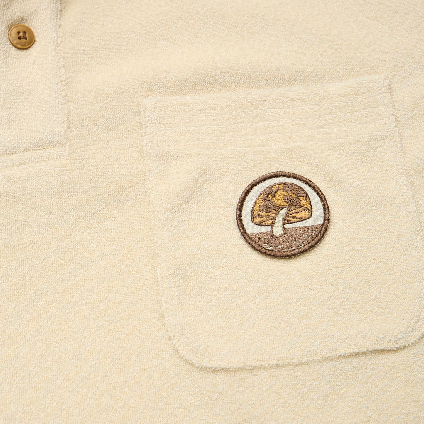 Plusherman Terry Polo - Cream - View 6