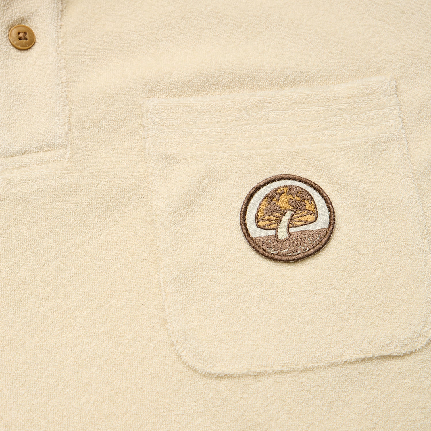Plusherman Terry Polo - Cream - View 6
