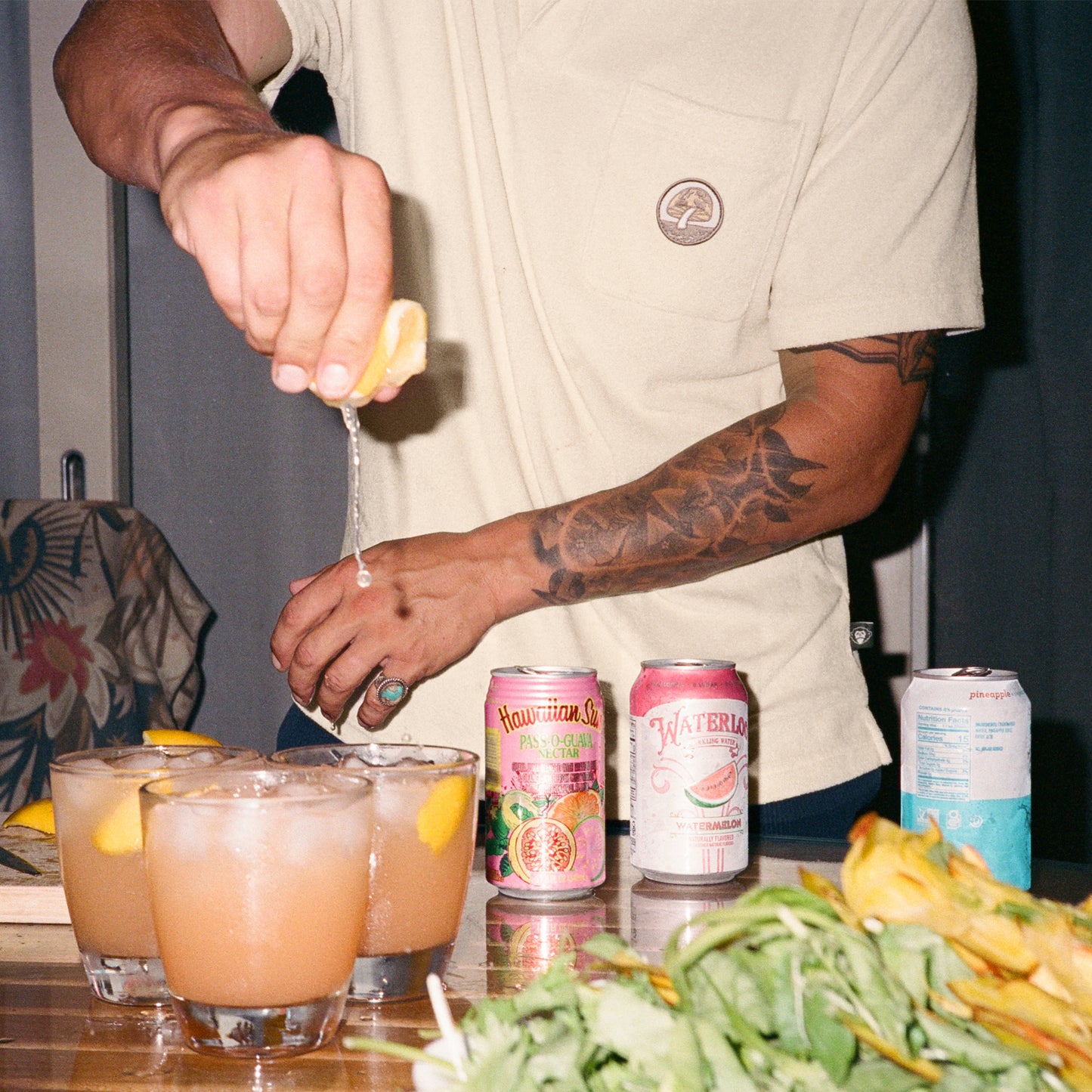 Plusherman Terry Polo - Cream - View 2