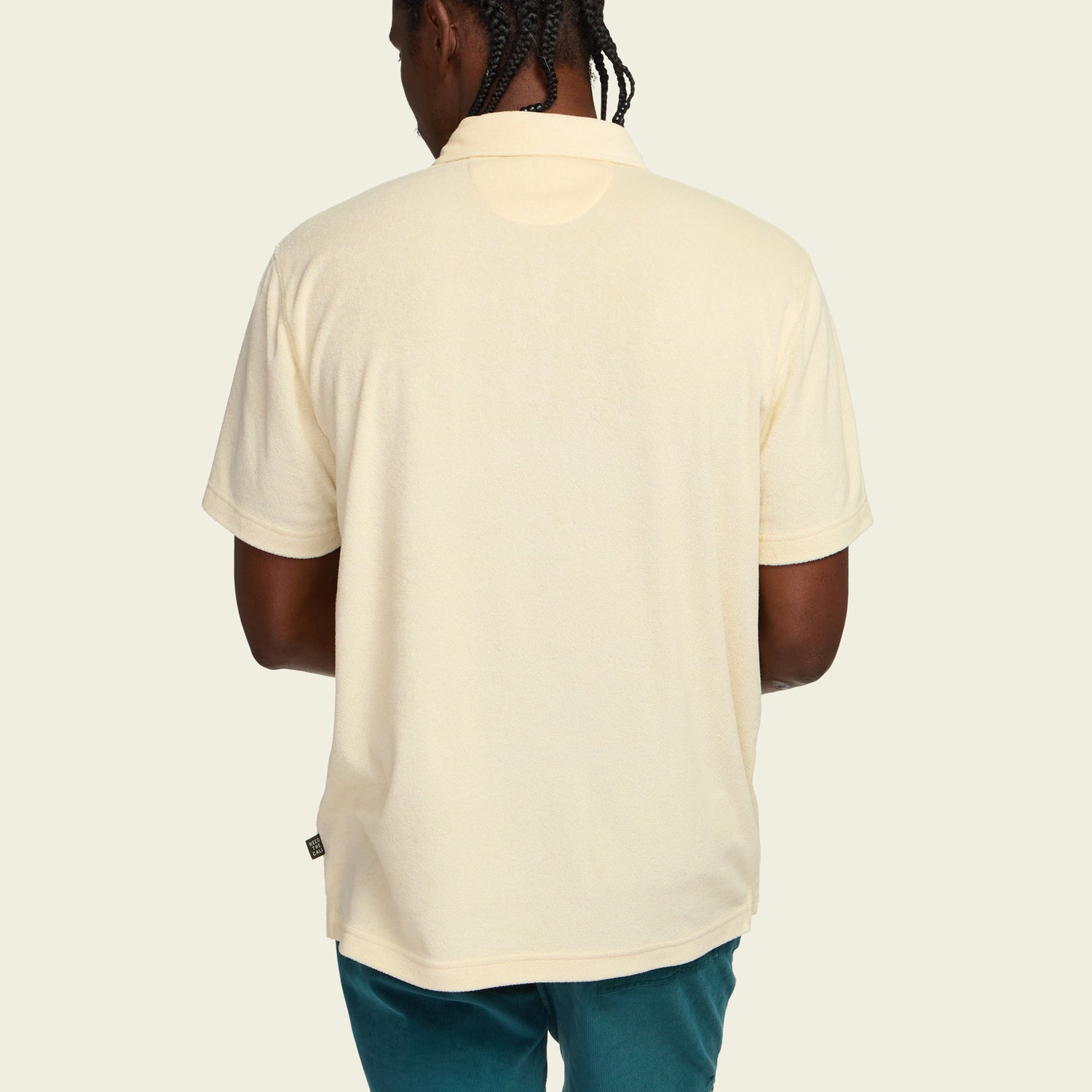Plusherman Terry Polo - Cream - View 5