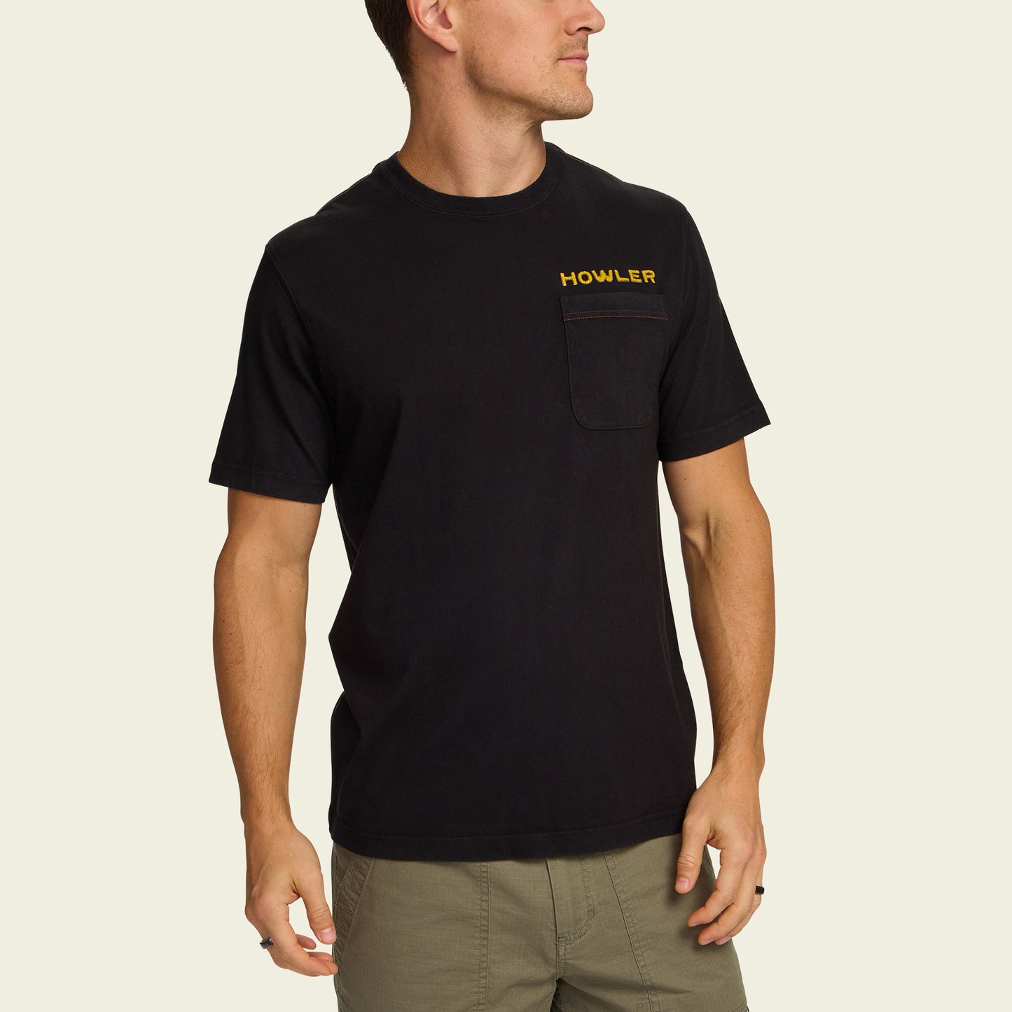 Osprey Prey Cotton Pocket T-Shirt - Black - View 4
