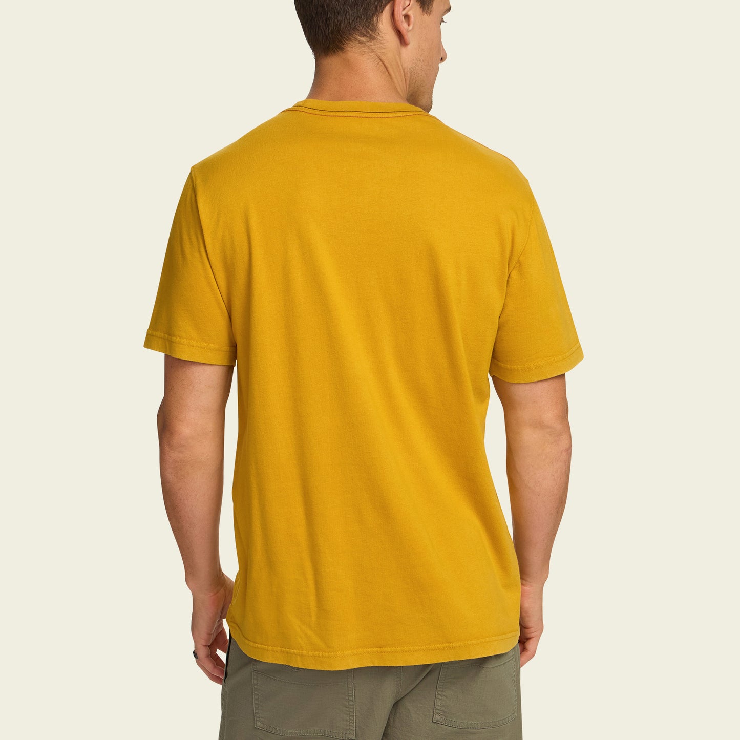 Daydream Believer Cotton T-Shirt - Gold - View 4
