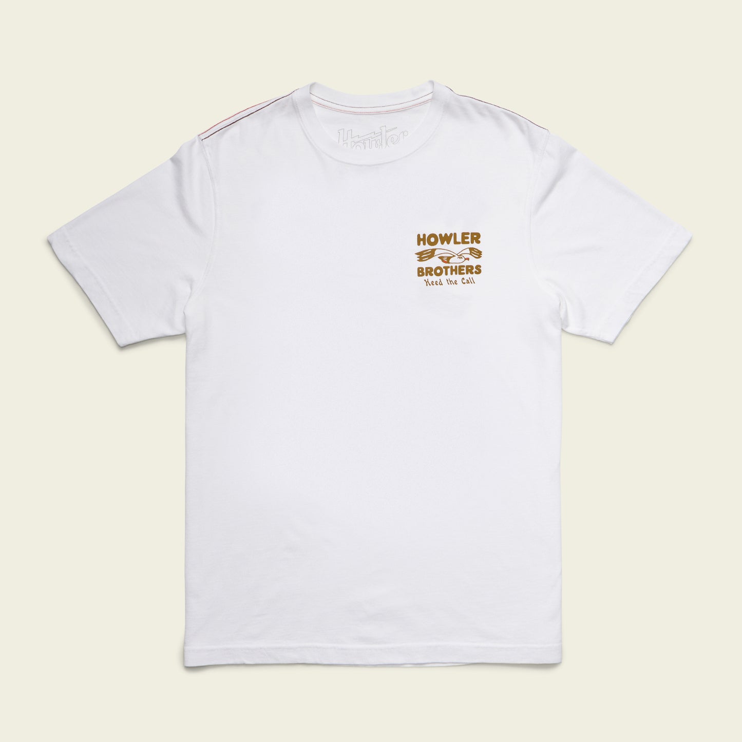 Flocka Seagulls Cotton T-Shirt - Vintage White - View 3