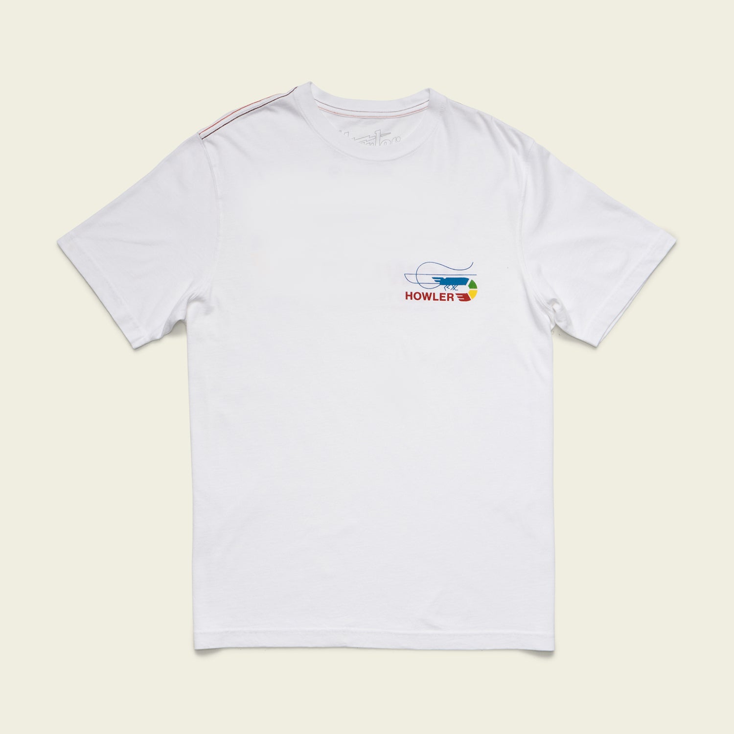 Skrimp Cotton T-Shirt - Vintage White - View 3