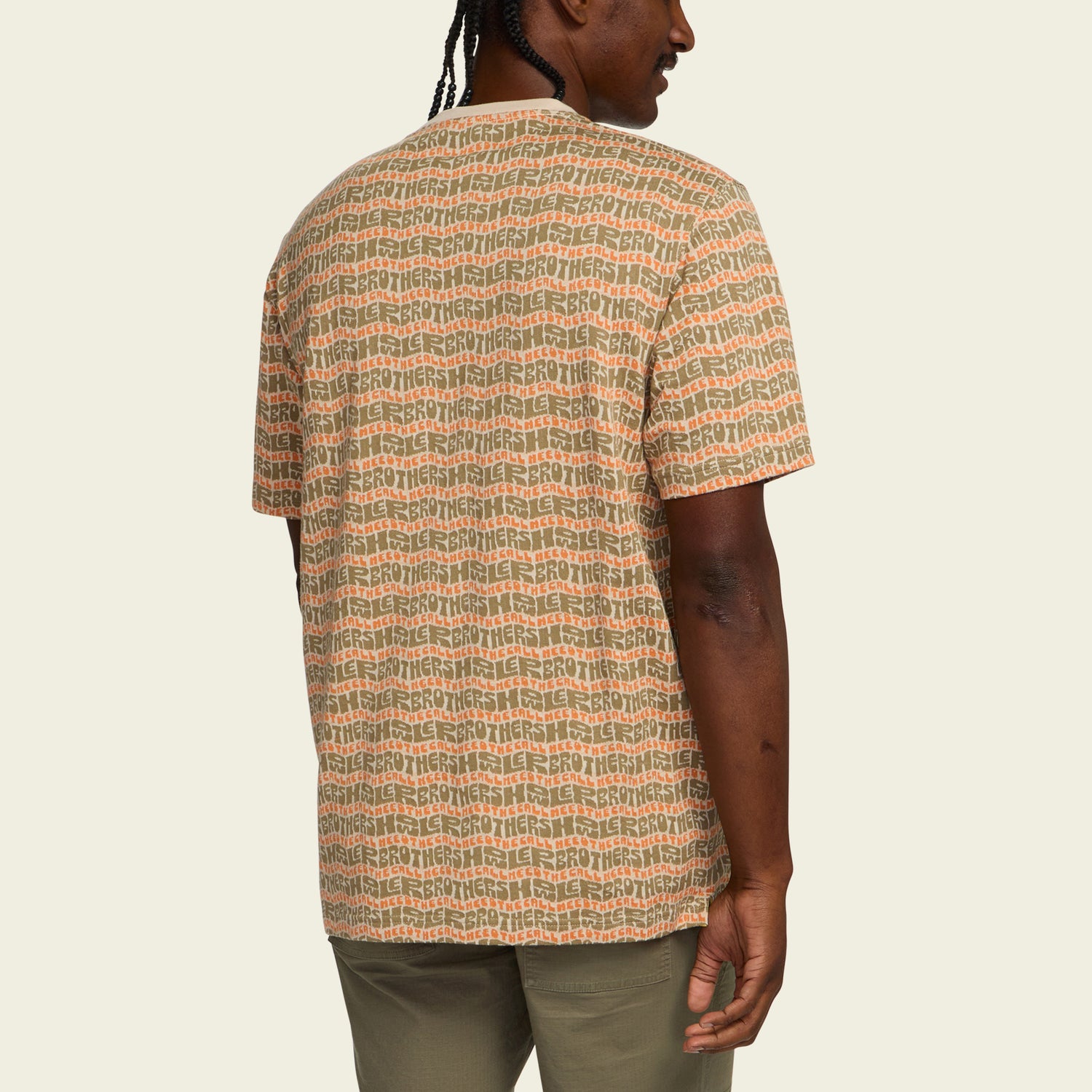 Jacquard T - HB Flow : Sand - View 4