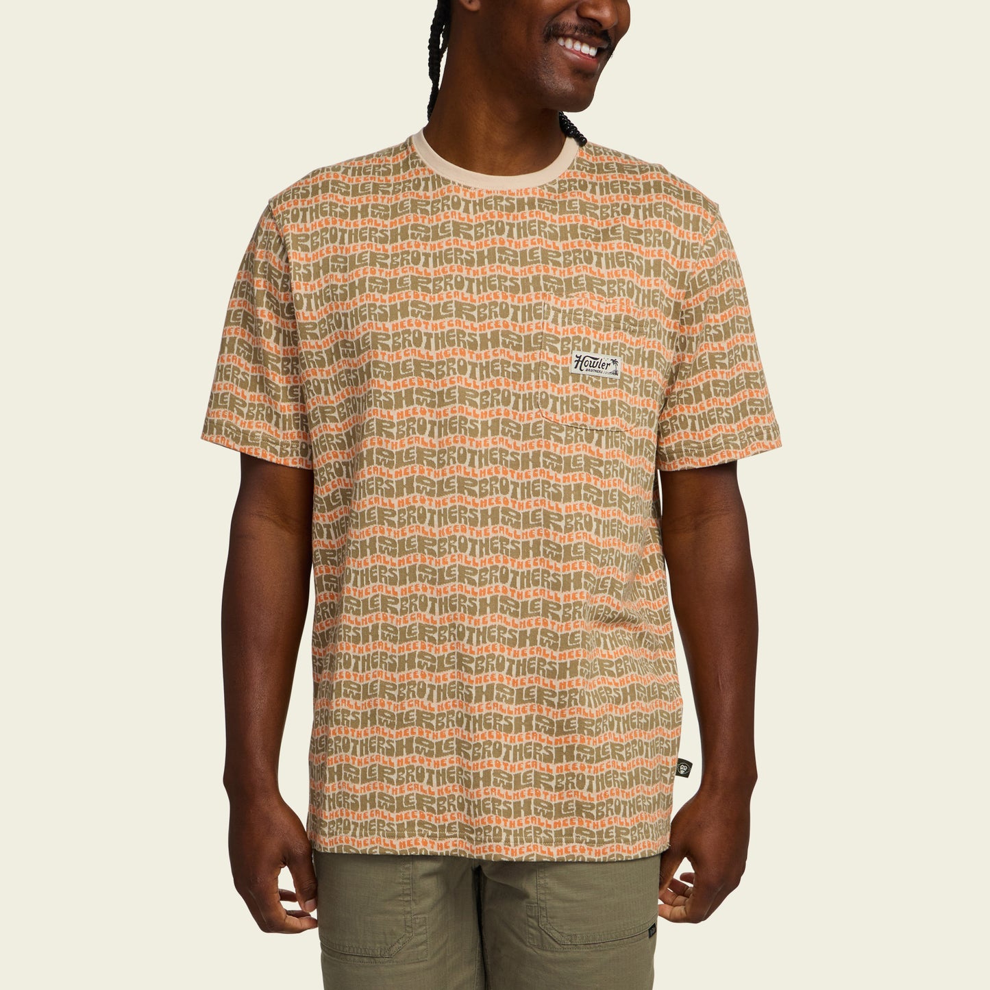 Jacquard T - HB Flow : Sand - View 3