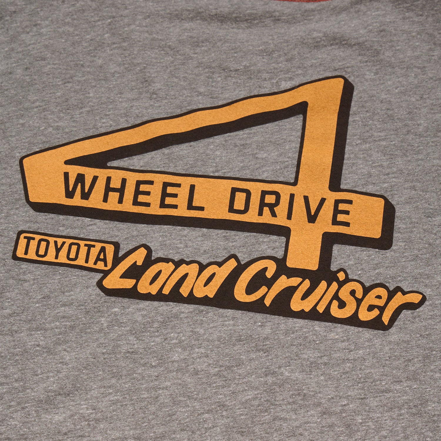 Land Cruiser T-Shirt - 4WD : Varsity Grey - View 3