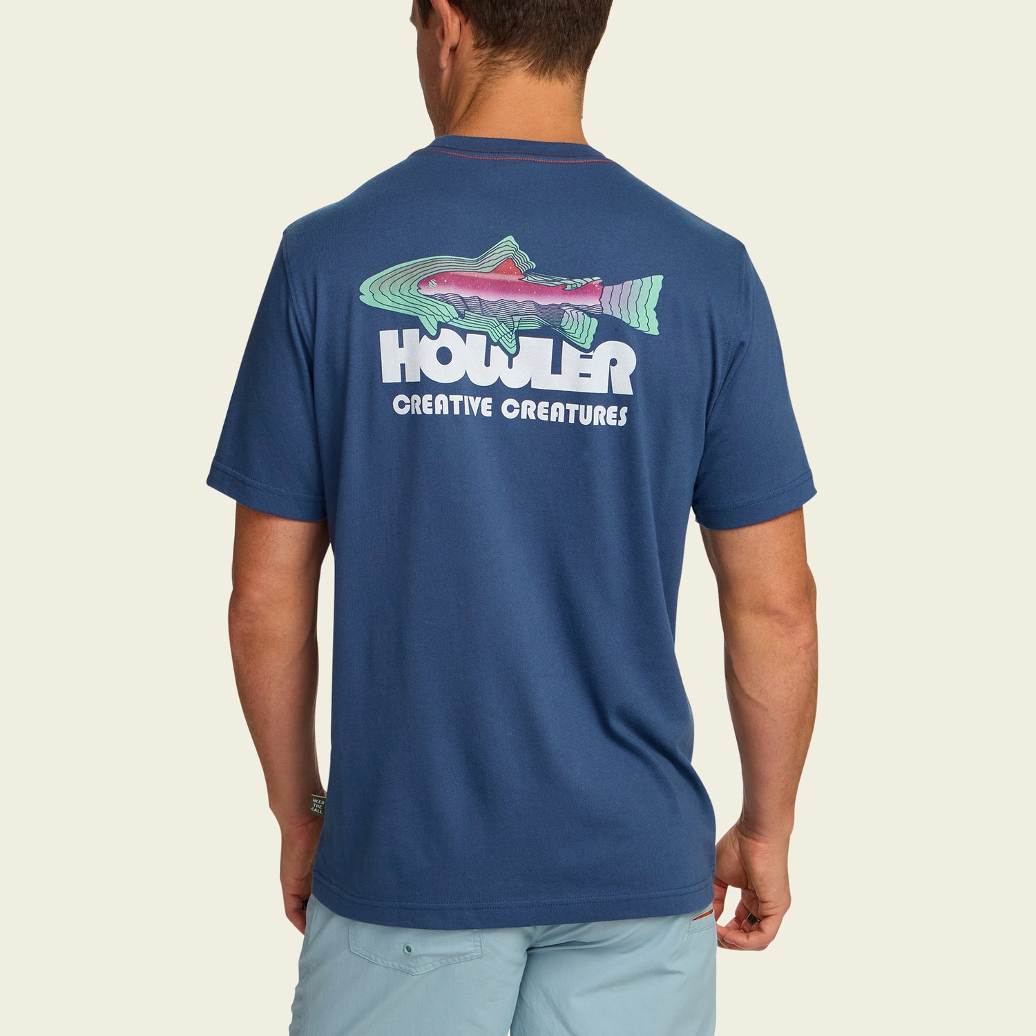 Trucha Pocket T-Shirt - Key Largo - View 5