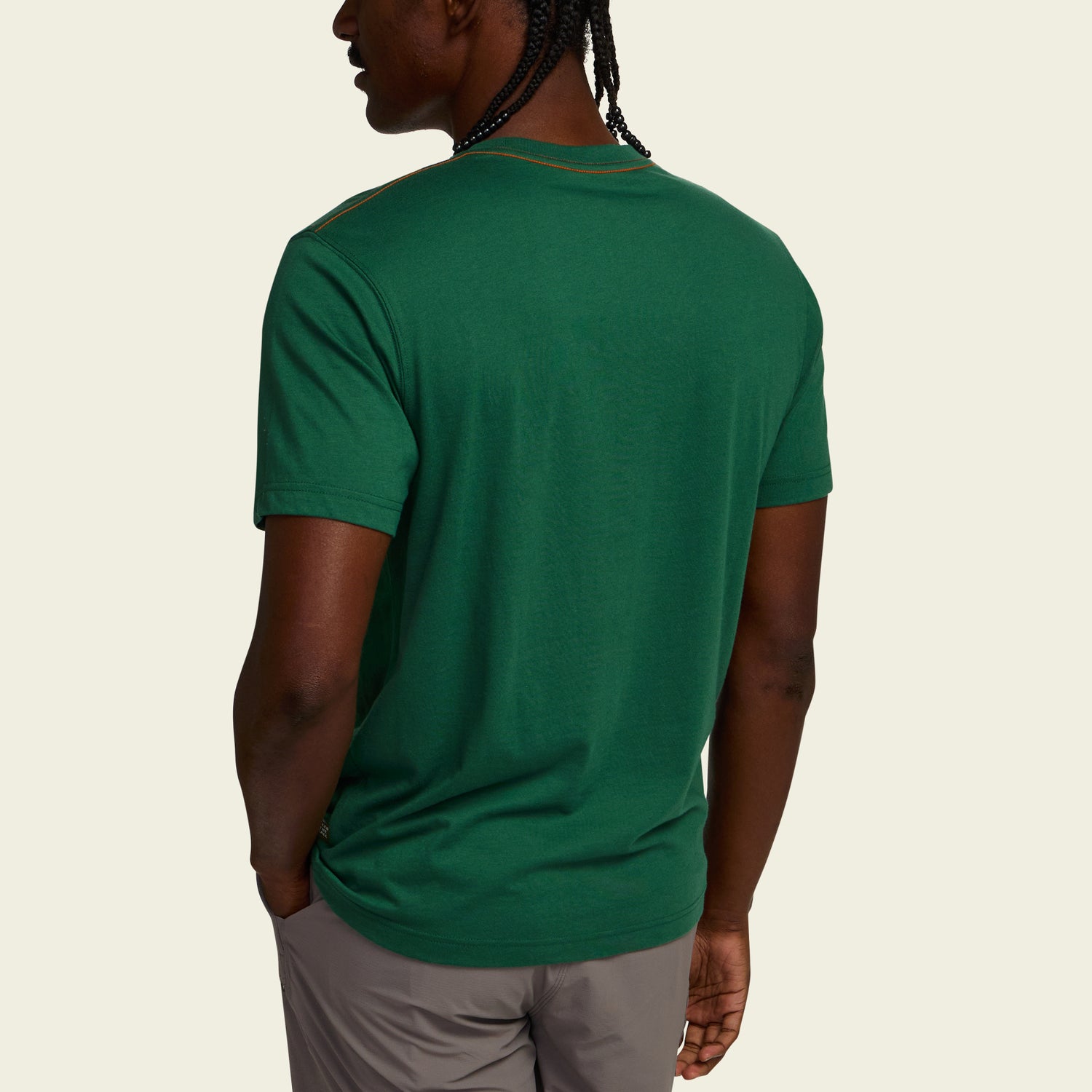 Howler Electric T-Shirt - Forest Green - View 4