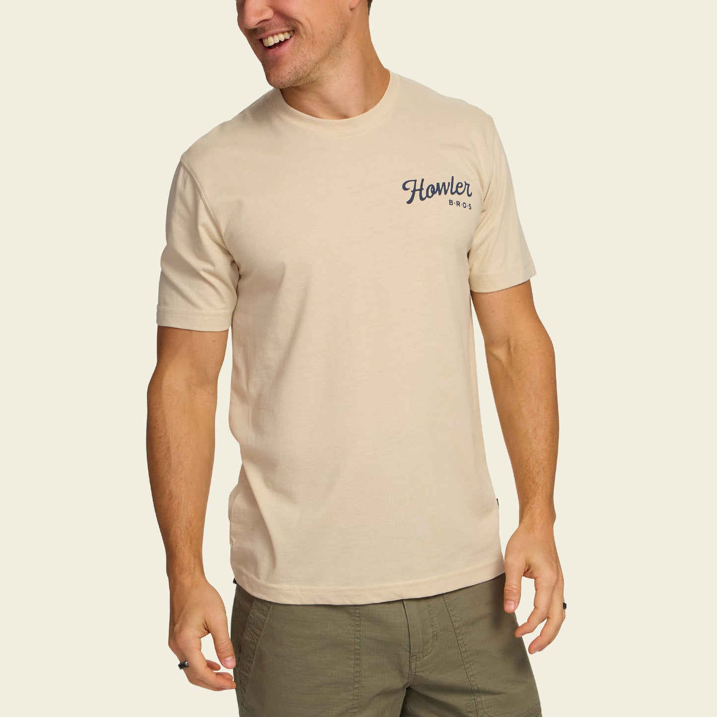 Howler Posse T-Shirt - Sand Heather - View 4