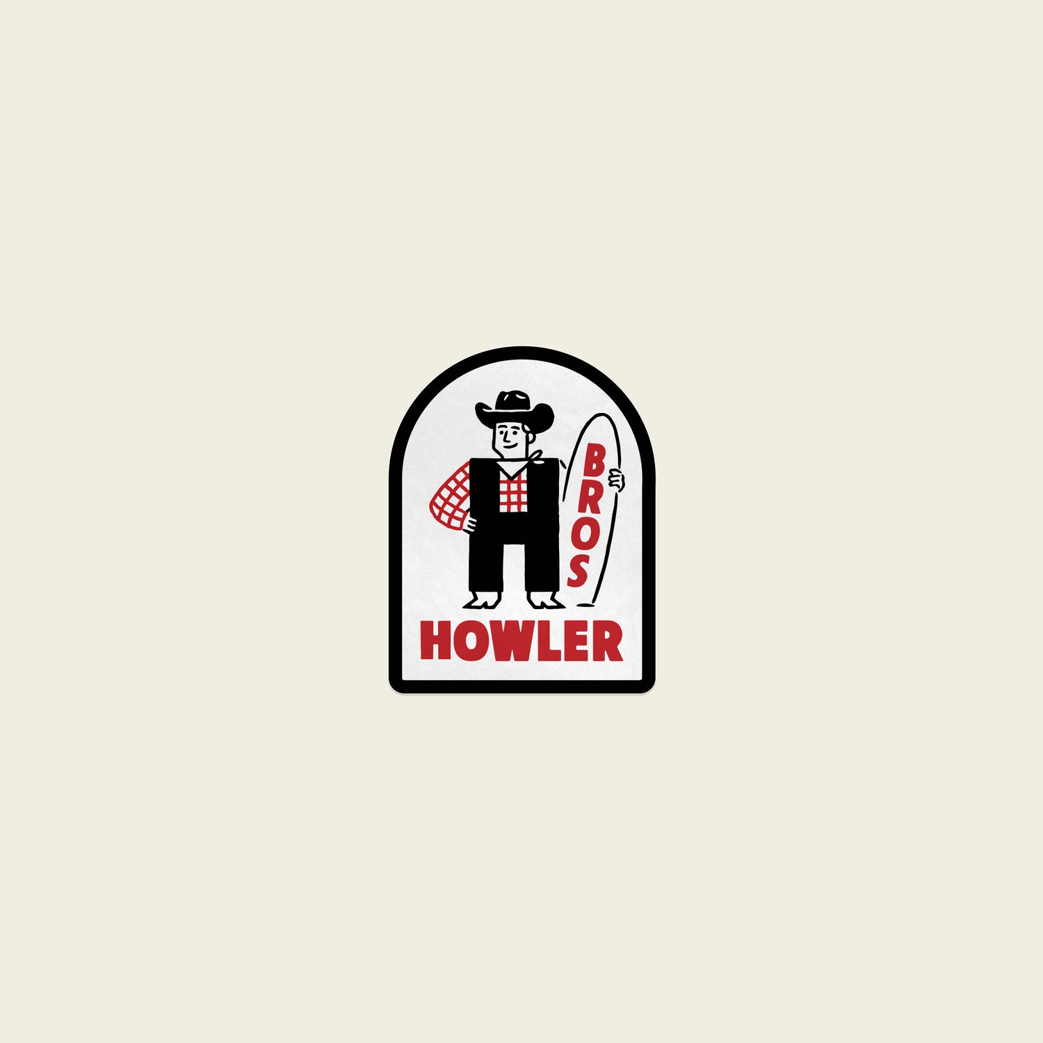 H-Man Western Wear Sticker