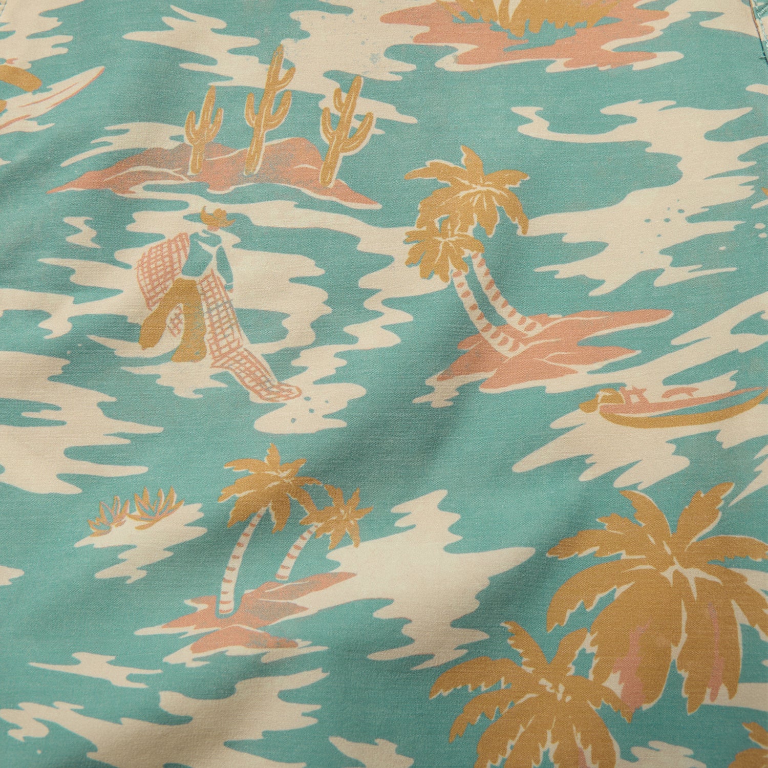 Bruja Boardshorts 18.5" - Dreamland : Seafoam - View 4