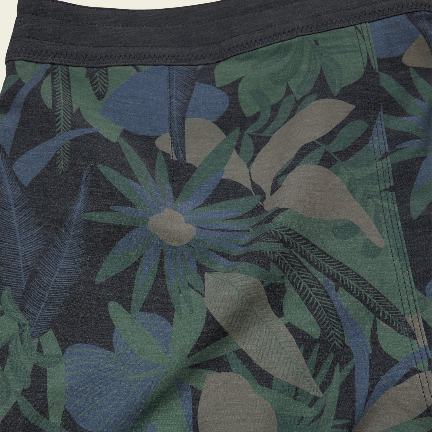 Bruja Boardshorts 18.5" - Tropical Dimension : Antique Black - View 6