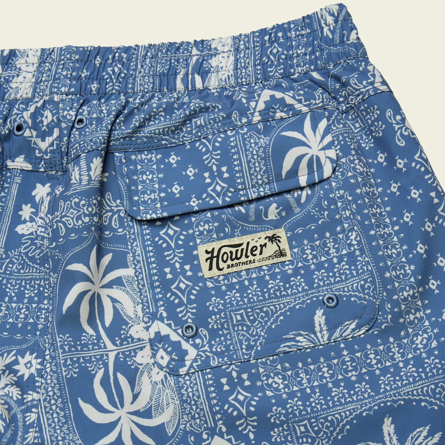 Deep Set Boardshorts - Palmetto Prophecy : Storm Blue - View 6