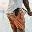 Deep Set Boardshorts - Reef Madness : Tangerine