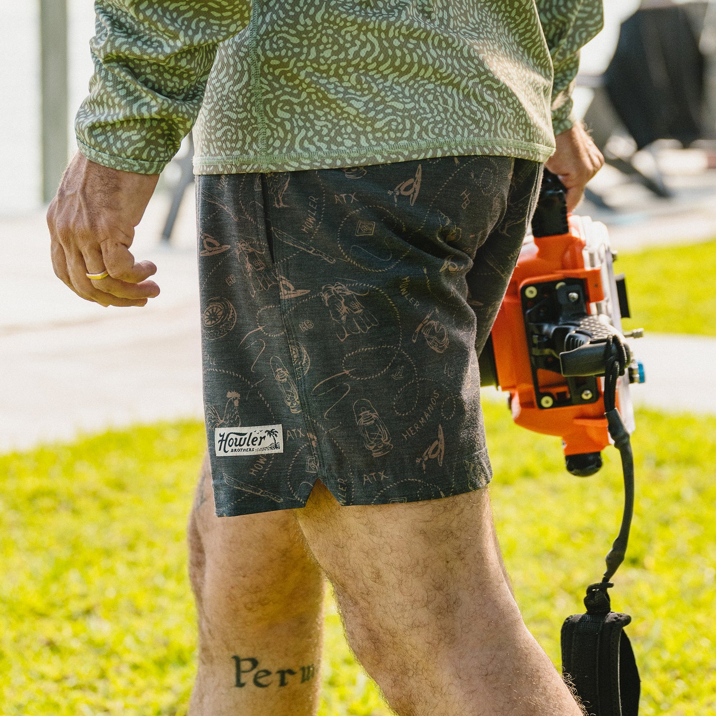 Deep Set Boardshorts - Sea Rodeo : Antique Black - View 9