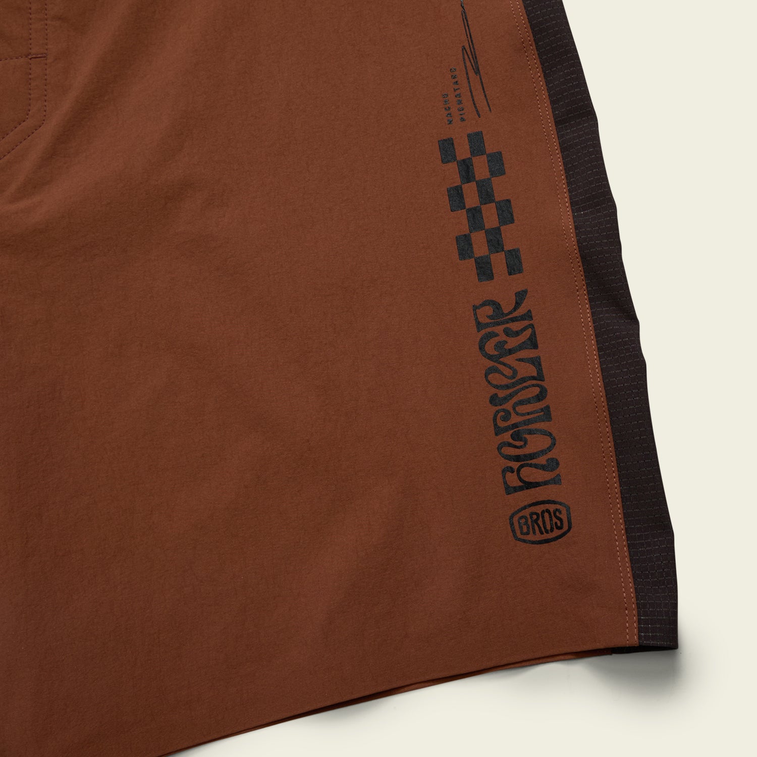 Del Este Boardshorts - Seagrass : Mink Brown - View 4