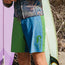 Del Este Boardshorts - Skrimp : Blue Steel