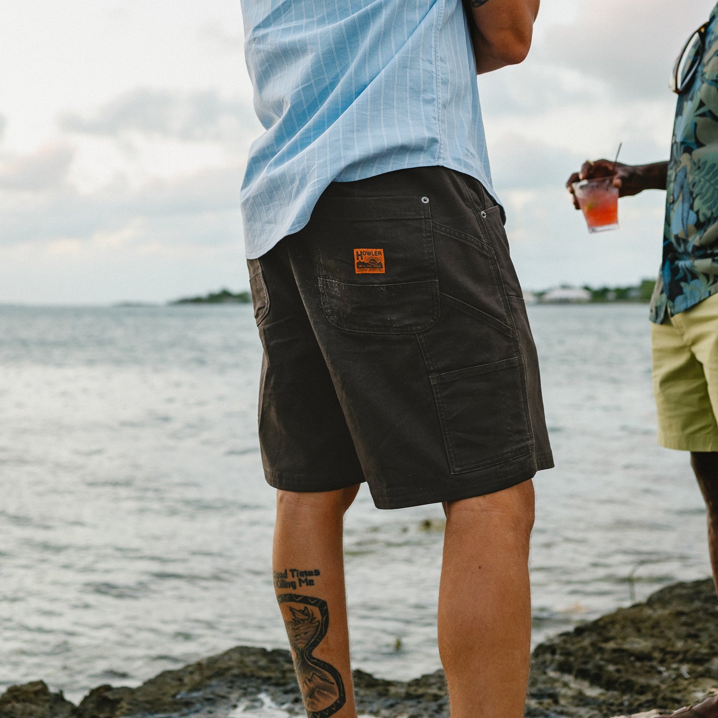 HB Trade Shorts - Bark - View 2