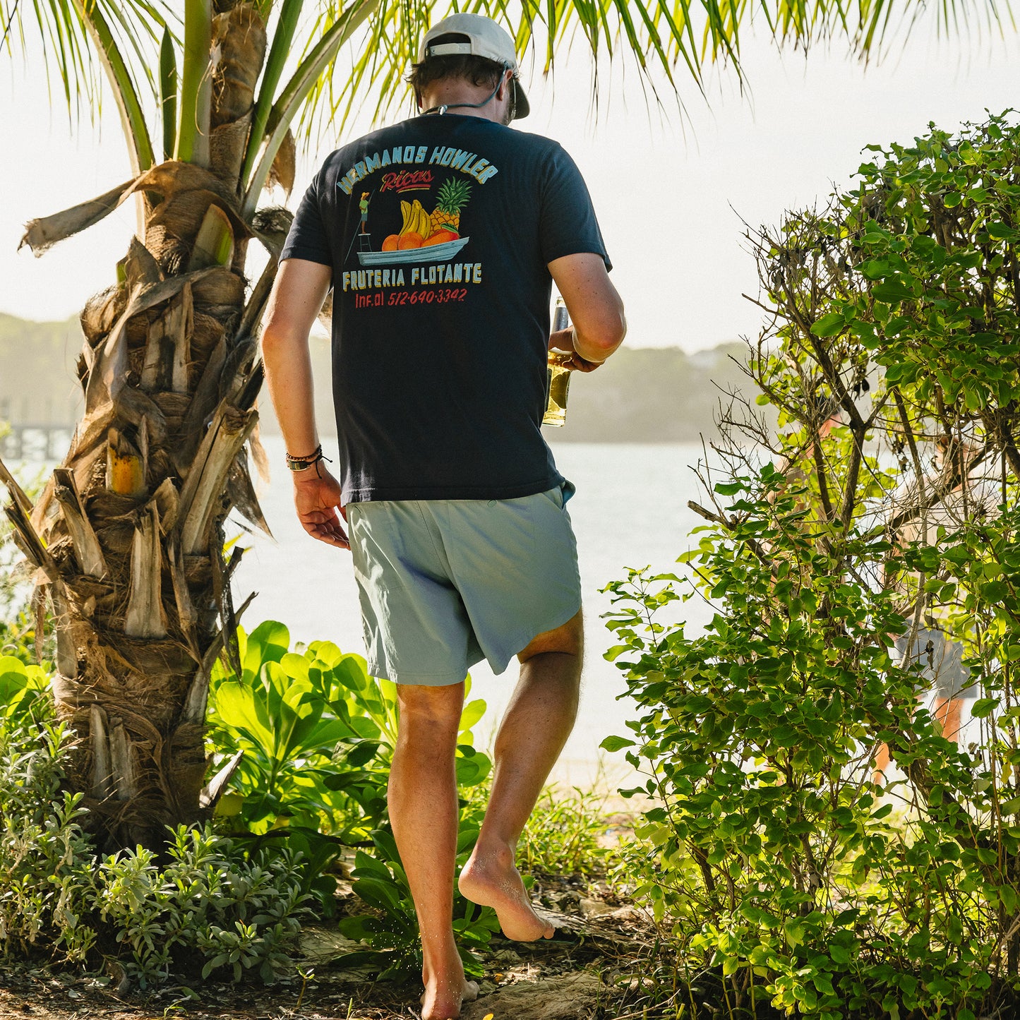 Horizon Tech Shorts - Smoke Blue - View 14