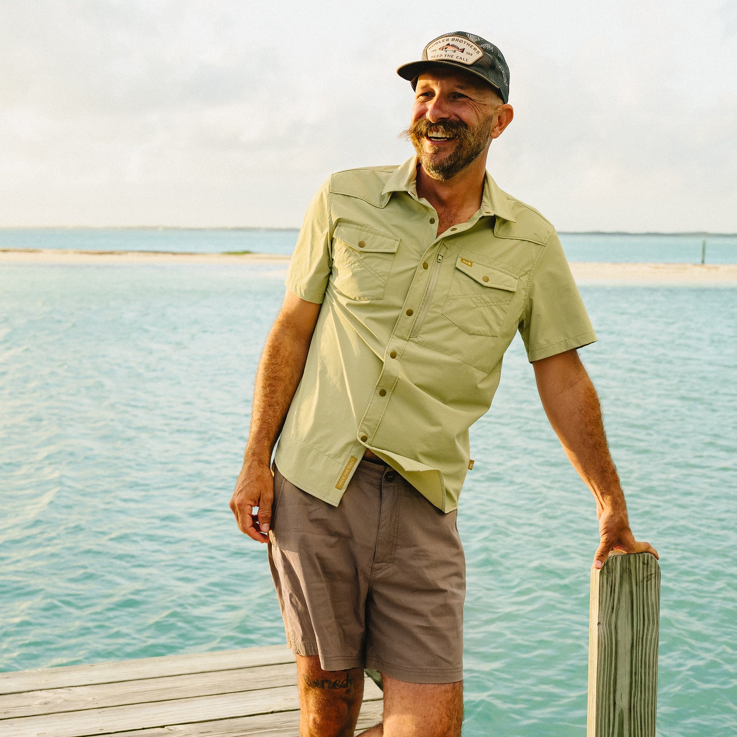 Horizon Walk Shorts - Taupe - View 2