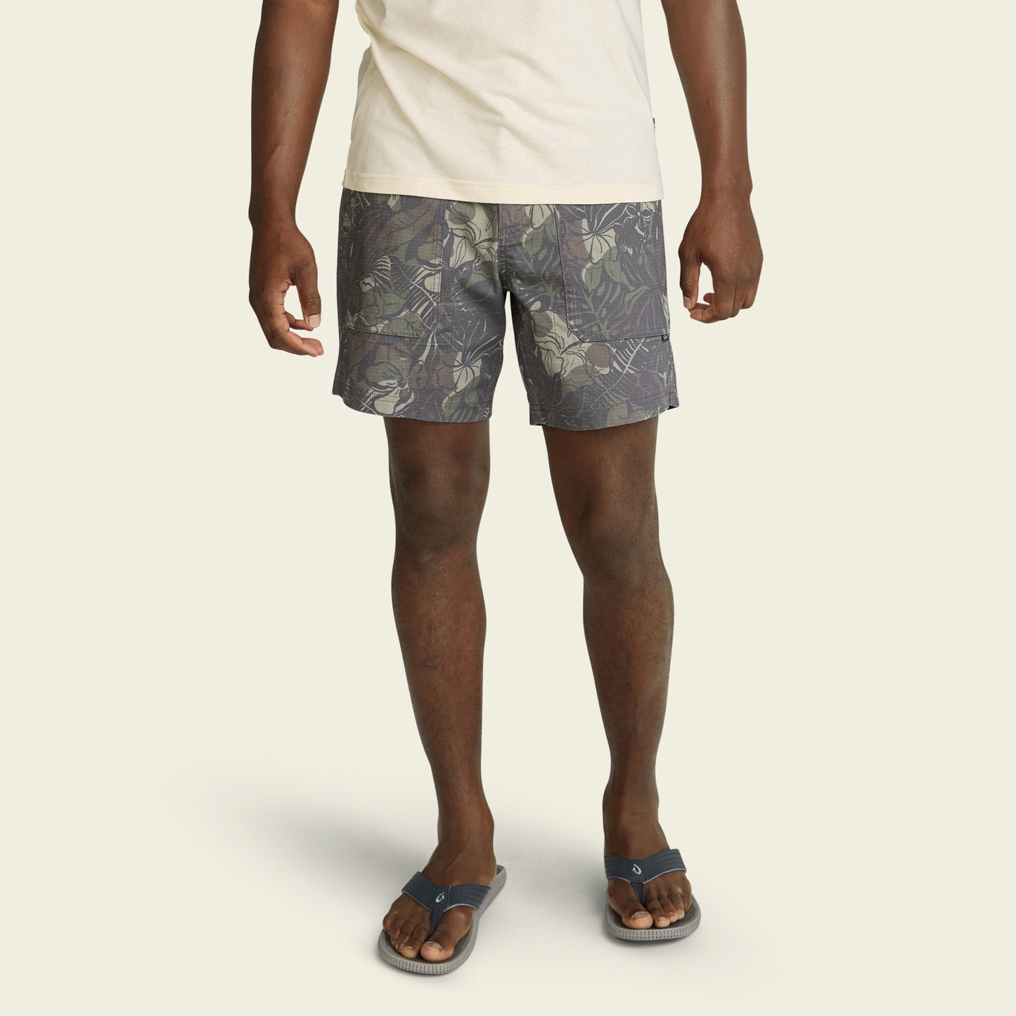 Quonset Camp Shorts - Tropic Noir : Antique Black - View 3