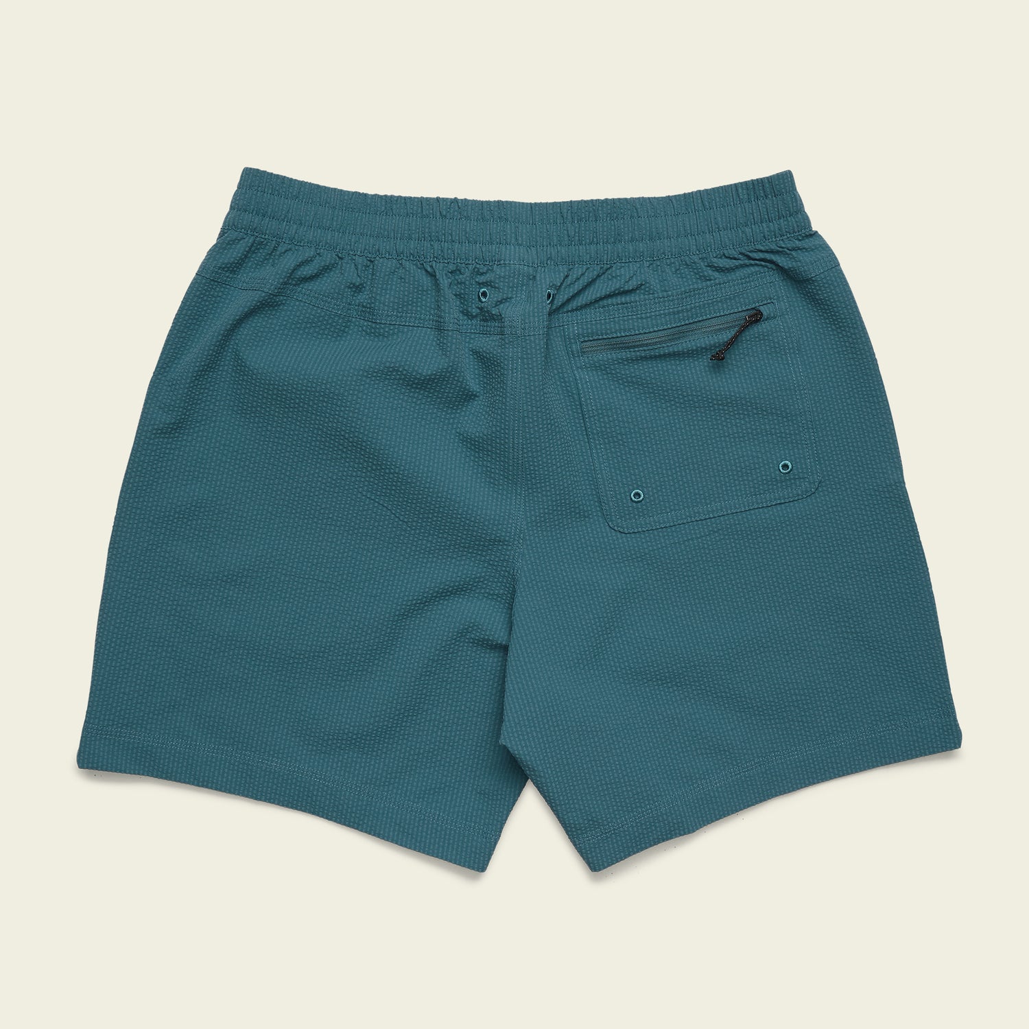 Salado Seersucker Shorts - Dark Teal - View 7