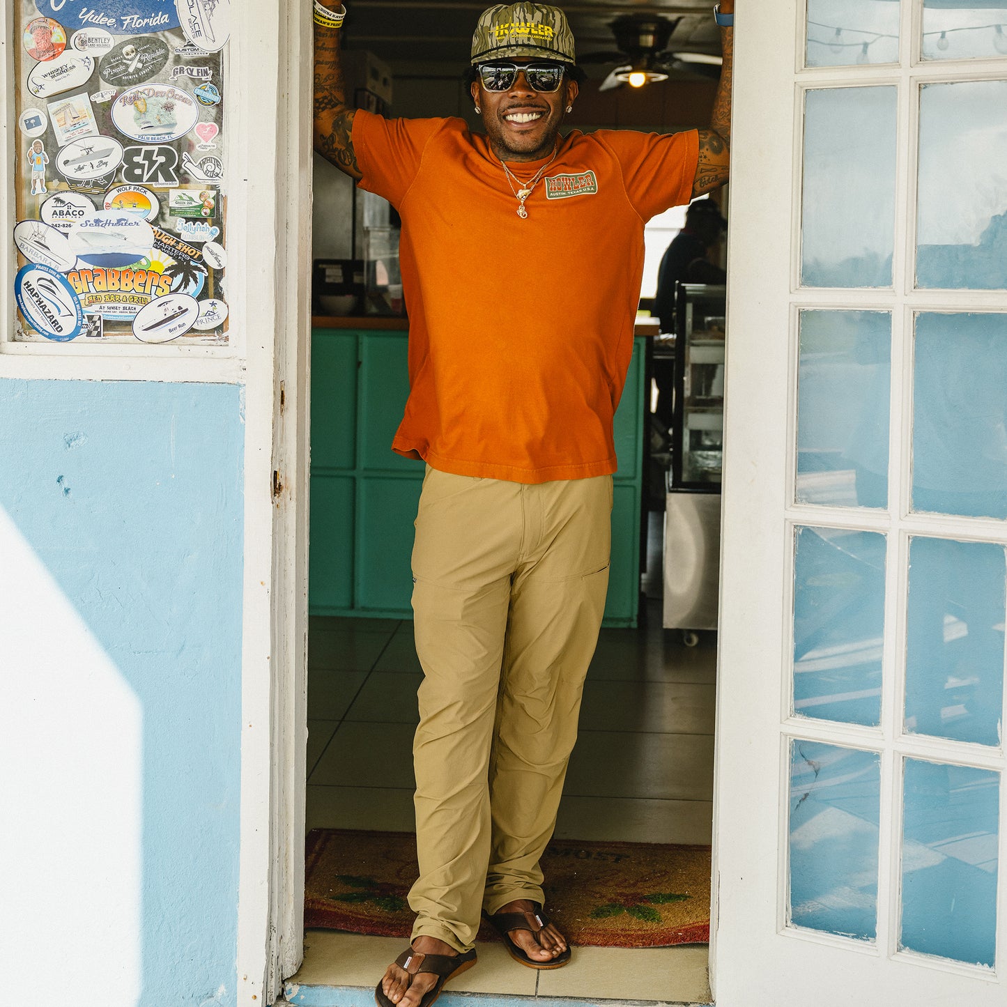 Shoalwater Tech Pants - Bronze - View 9