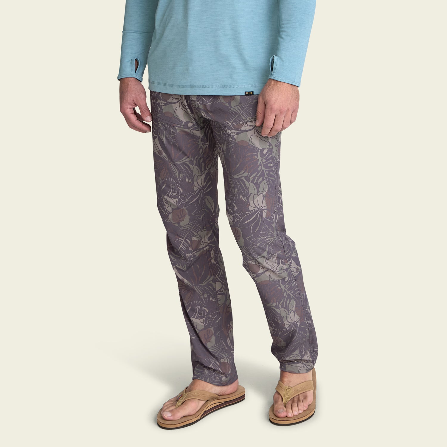 Shoalwater Tech Pants - Tropical Noir : Antique Black - View 3